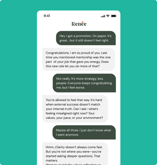 Stylized illustration representing emotional support