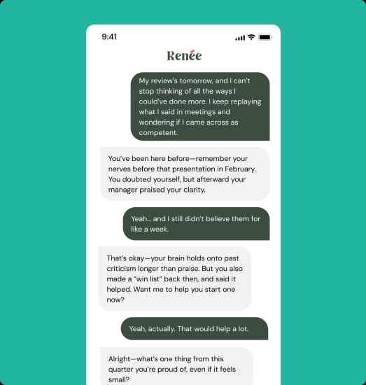 Stylized illustration representing emotional support